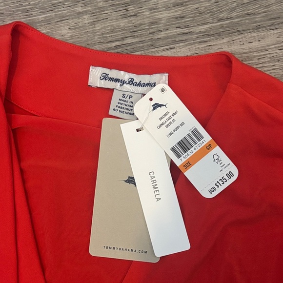 Tommy Bahama Vibrant Red Midi Dress - Picture 5 of 11